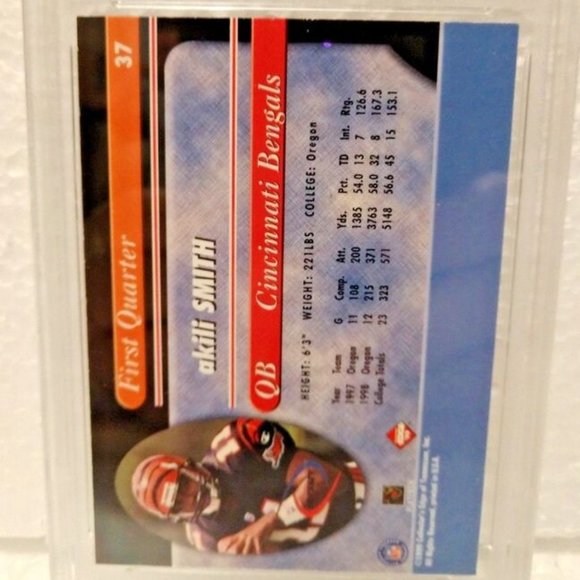 1999 COLLECTOR'S EDGE AKILI SMITH ODYSSEY #37 MINT 9 - Picture 4 of 8